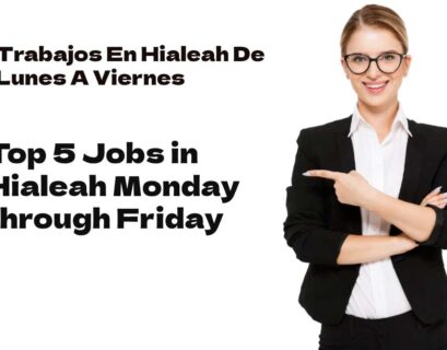 Trabajos En Hialeah De Lunes A Viernes