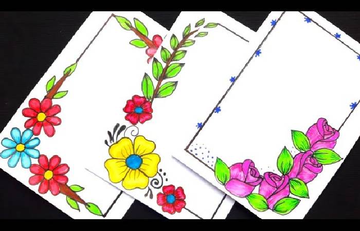 Types of Flower Border Designs