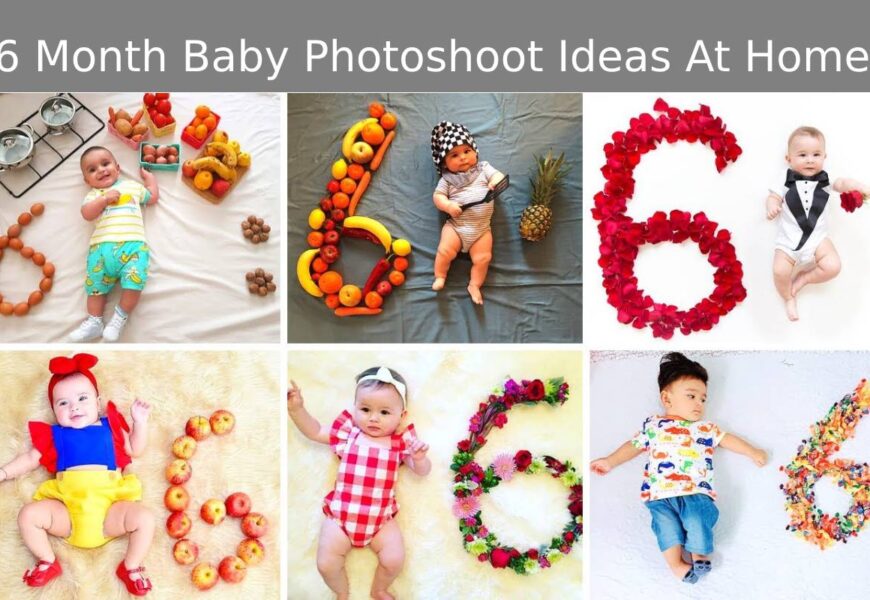 6 Month Baby Photoshoot Ideas At Home