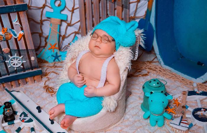 6 Month Baby Photoshoot Ideas At Home