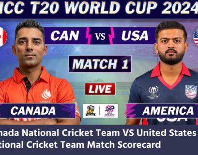 Canada National Cricket Team VS United States National Cricket Team Match Scorecard