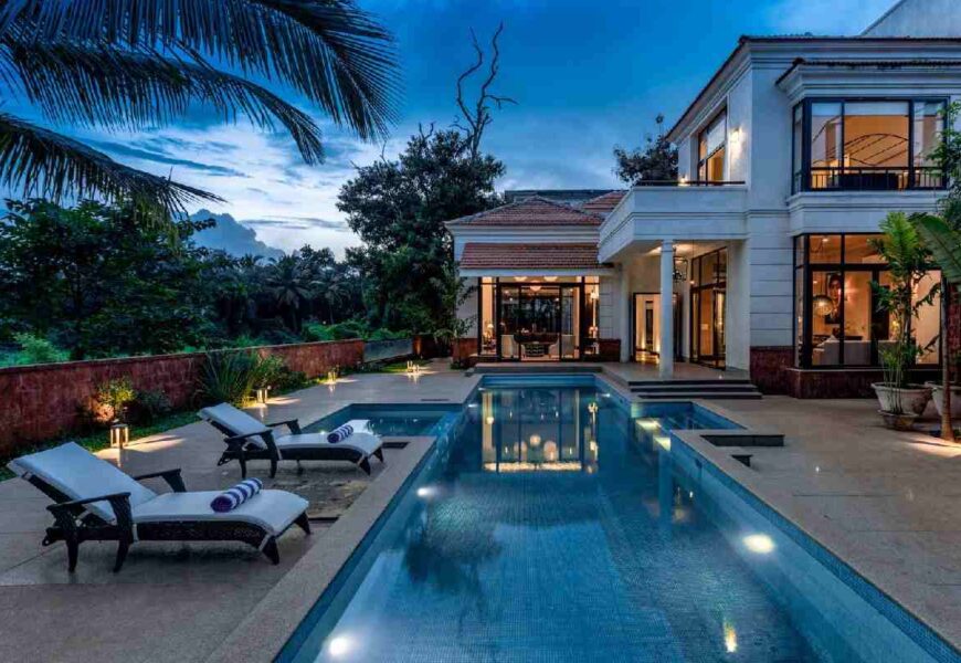 luxury villas in goa